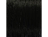 Шиньон-хвост на крабе из искусственных волос 20 см тон № 1